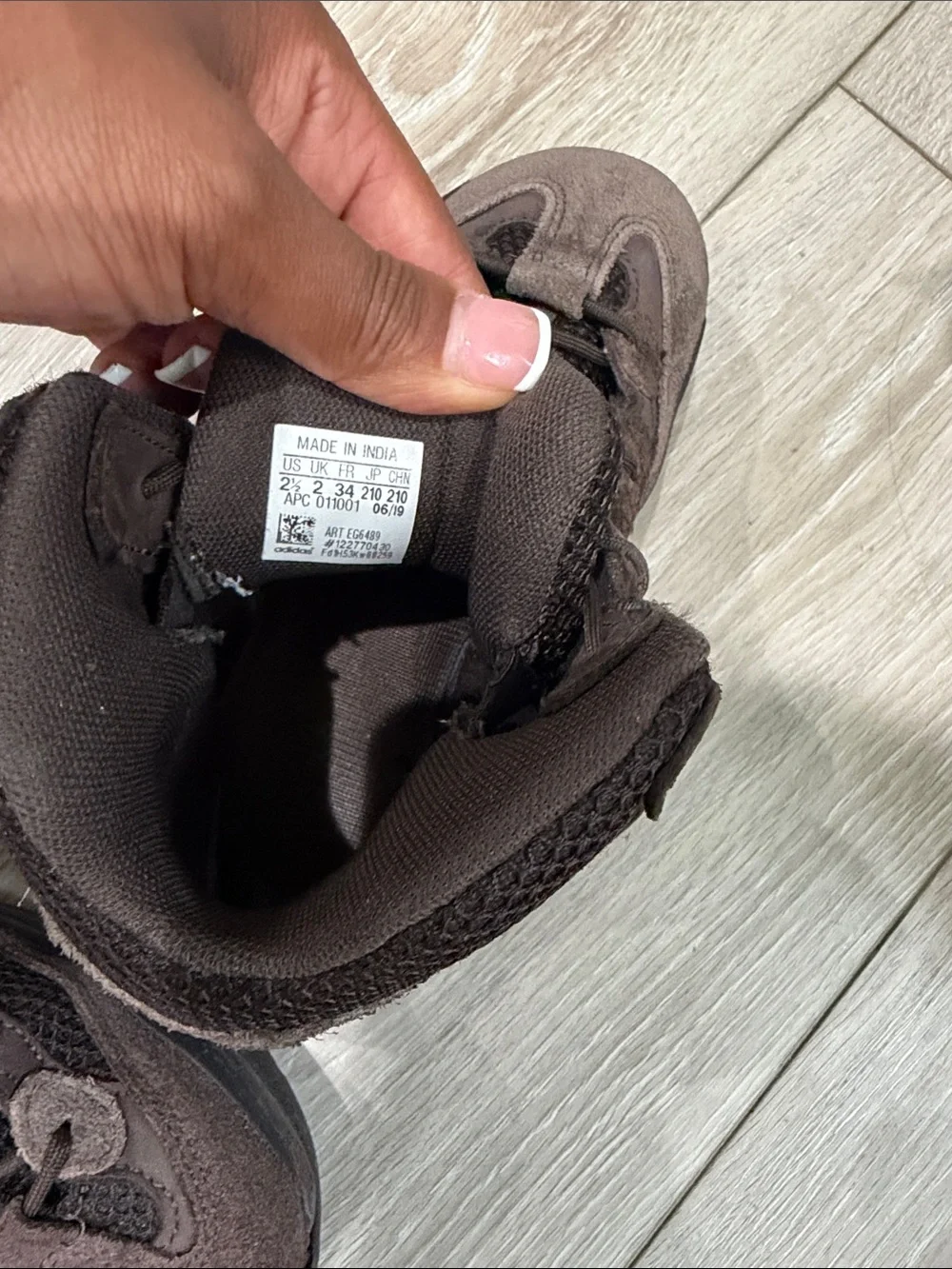 2019 adidas Yeezy Desert Boot Kids 'Oil'